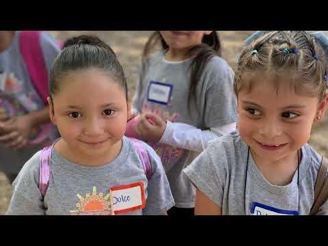 Hiking trip with kids from our summer camp in Thermal