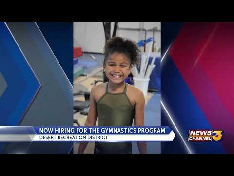 KESQ appearance Hiring Gymnastics Instructors