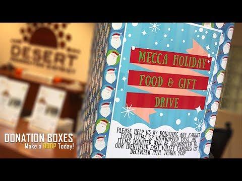 Donation Boxes: Holiday Food And Gift Drive