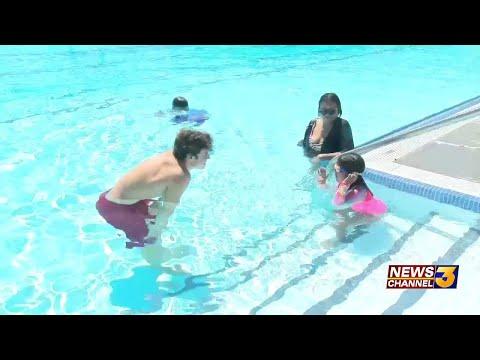 KESQ segment on the Cathedral City High School pool open house