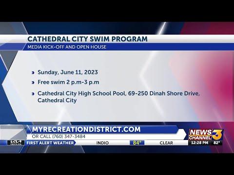 Open House at Cathedral City High School Pool 