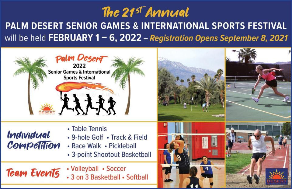 2022 PD Sr Games postcard image