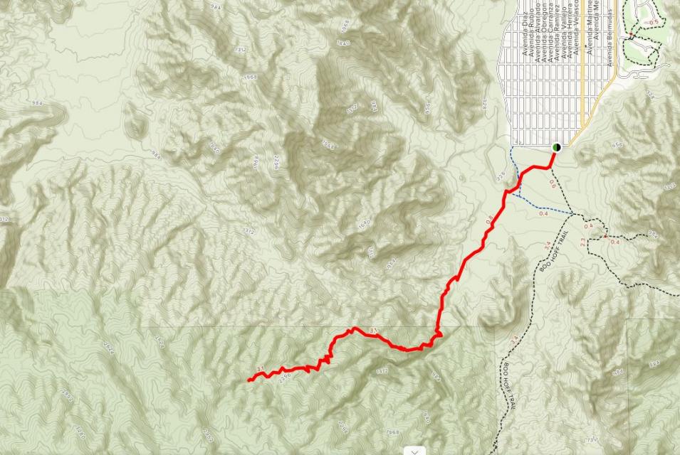 Image of map that  links to trail