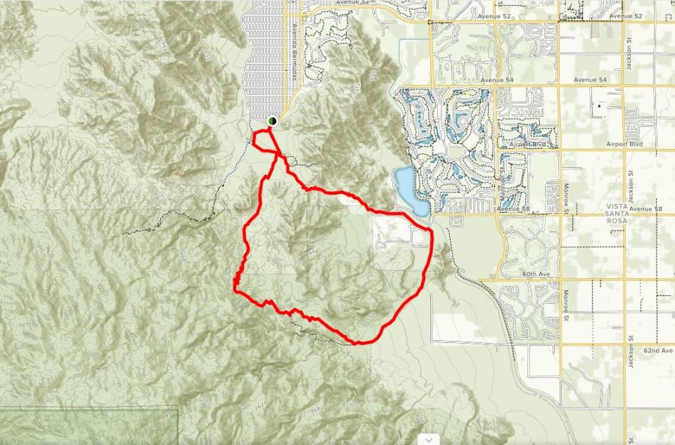 Image of map that  links to trail