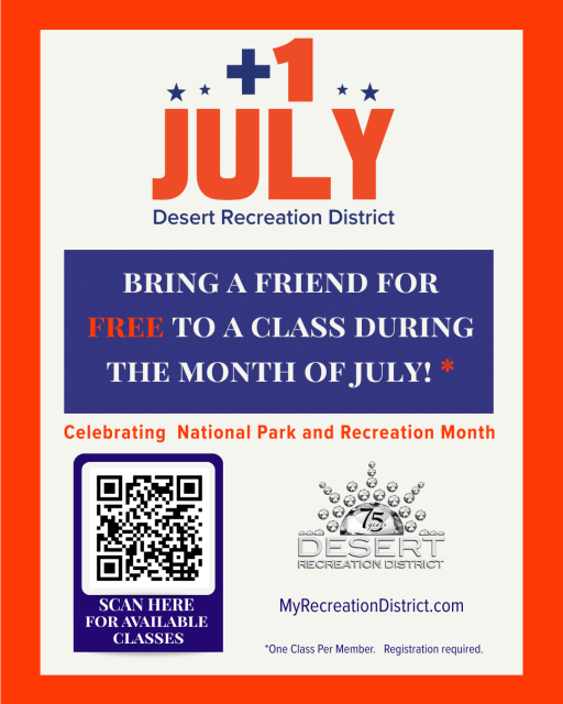 +1 July Promo Flyer