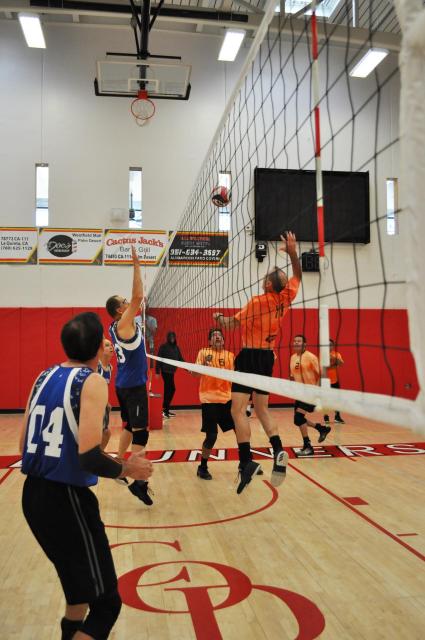 Men's Volleyball Game in Palm Desert