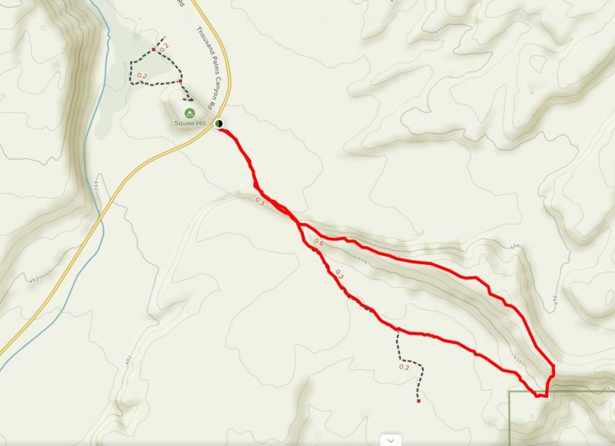 Image of map that  links to trail