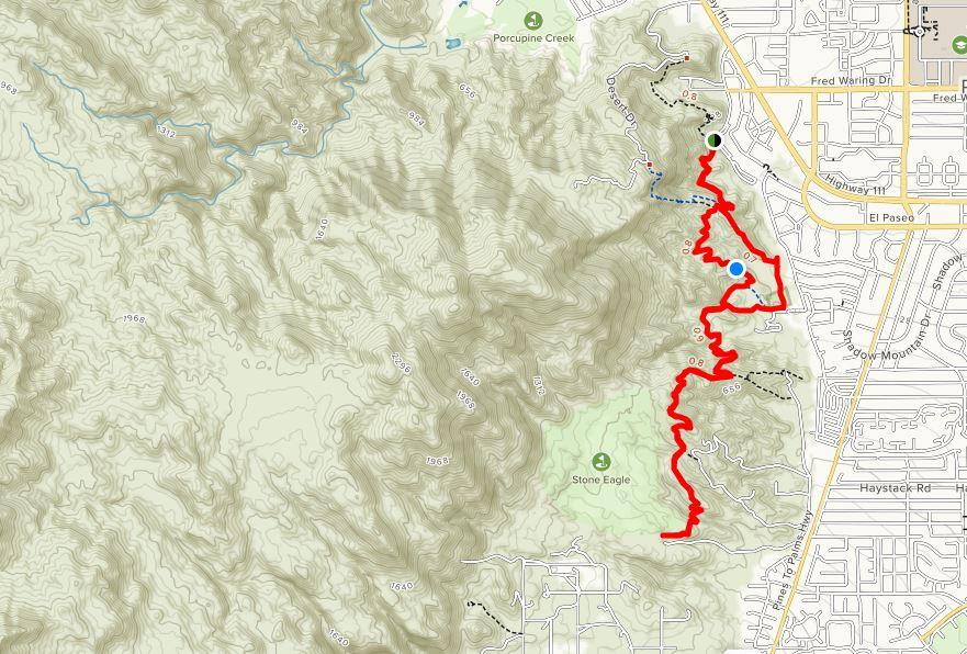 Image of map that  links to trail