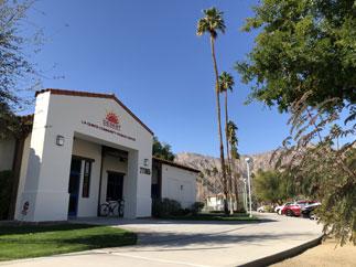 La Quinta Community Center building entrance photo