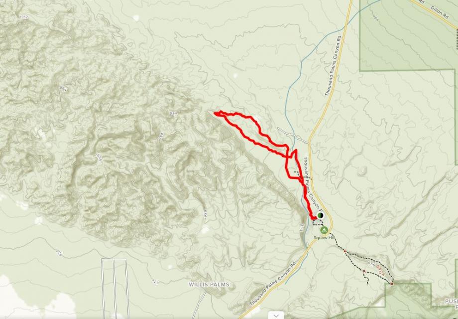 Image of map that  links to trail