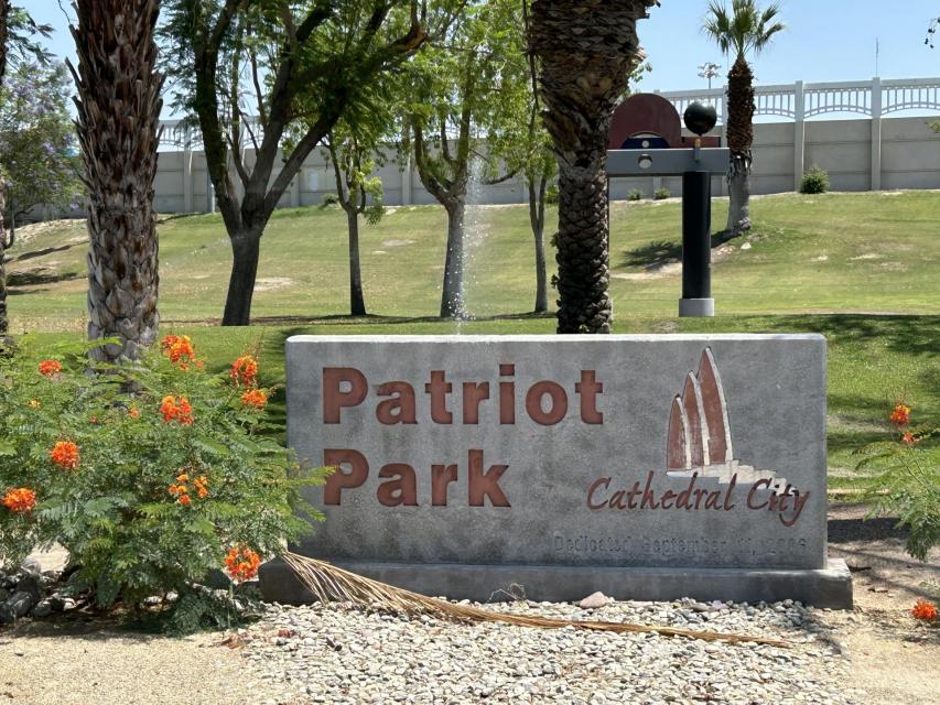 Patriot Park  sign