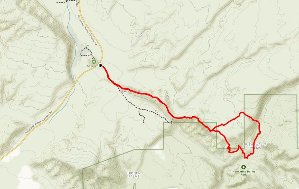 Image of map that  links to trail