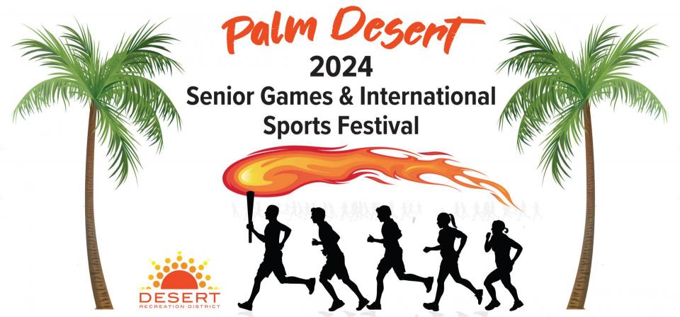 2024 Palm Desert Sr. Games logo