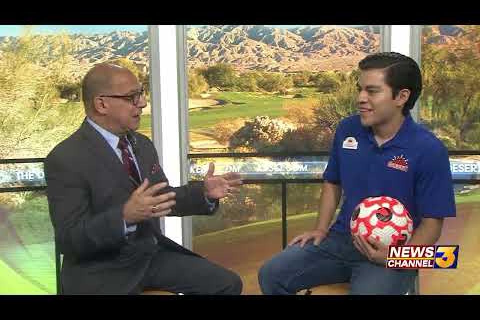 KESQ segment on Fall Sports at our Thousand Palms Community Center