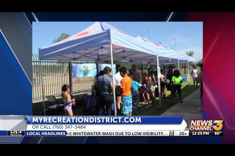 Summer Camps at Indio Community Center & Operation Splash Kick-off event 