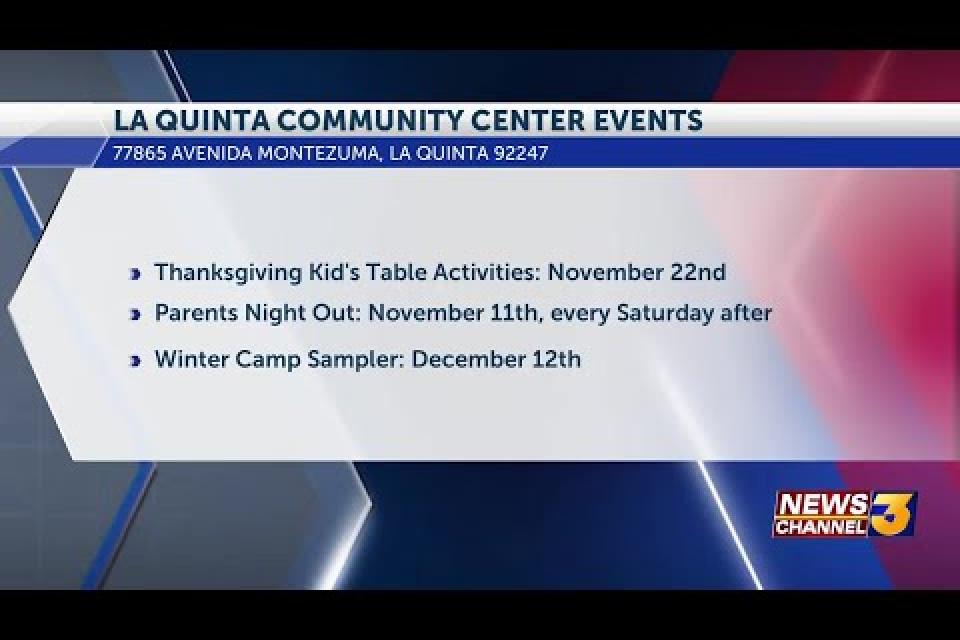 La Quinta Community Center events