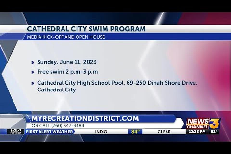 Open House at Cathedral City High School Pool 