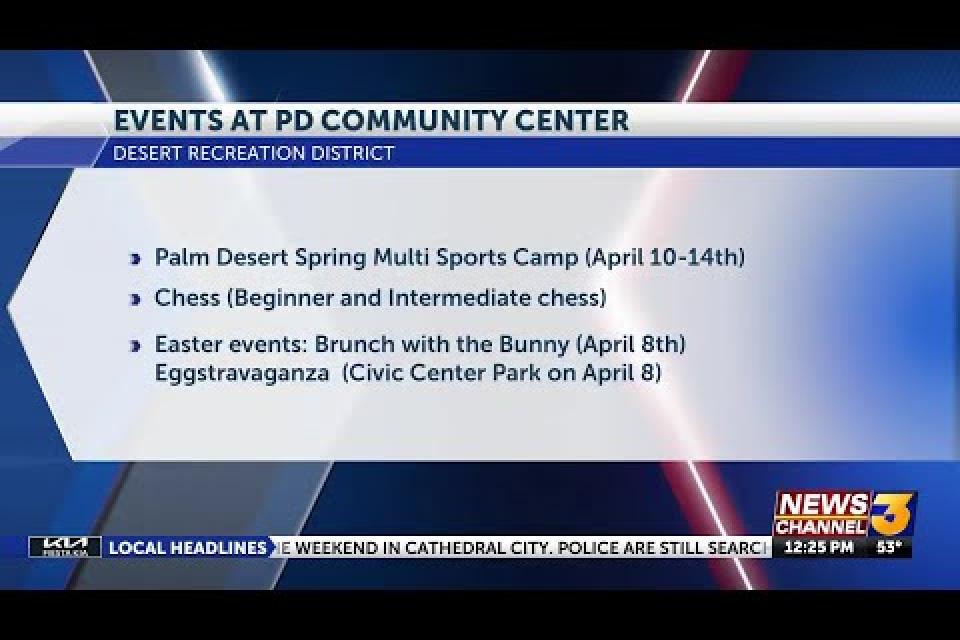 Easter events at Palm Desert Community Center