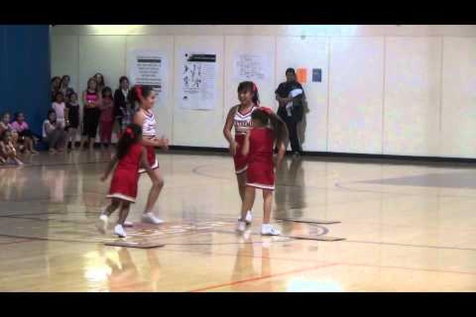 Desert Extreme Cheer Performs At Half-time