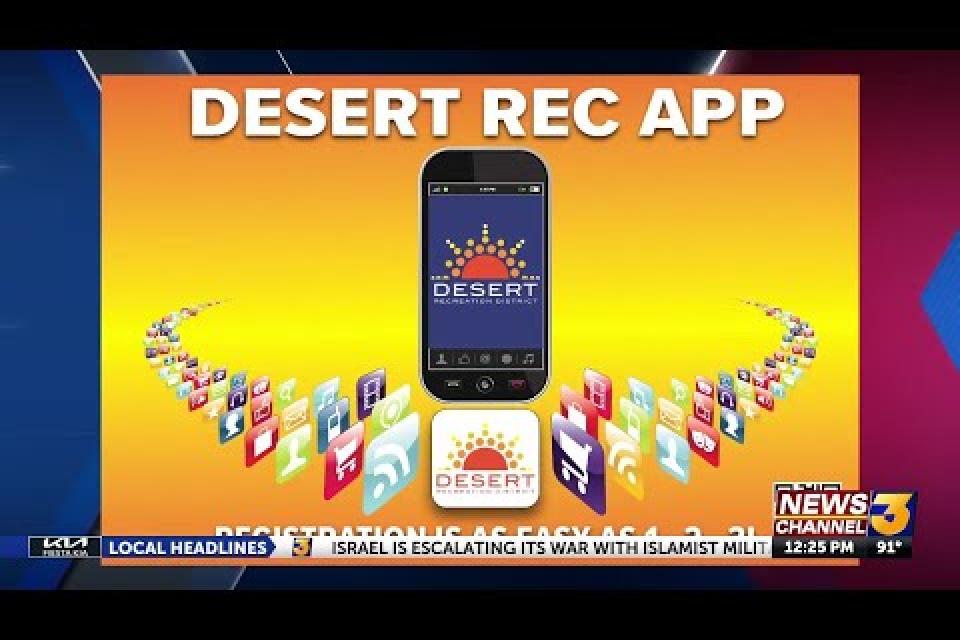 Desert Rec App on KESQ TV