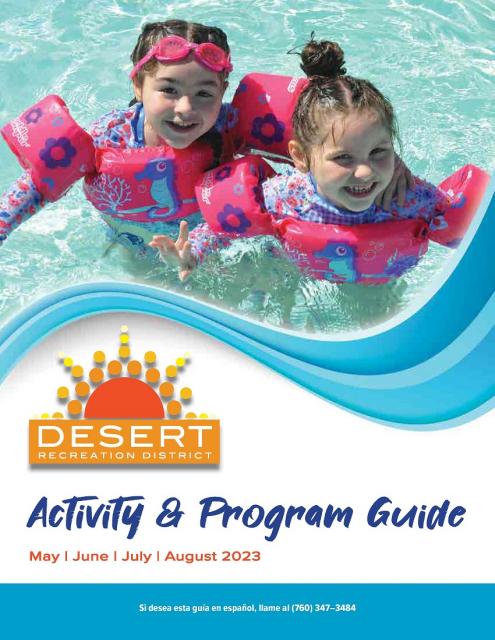Cover of the Activity & Program Guide Summer 2022
