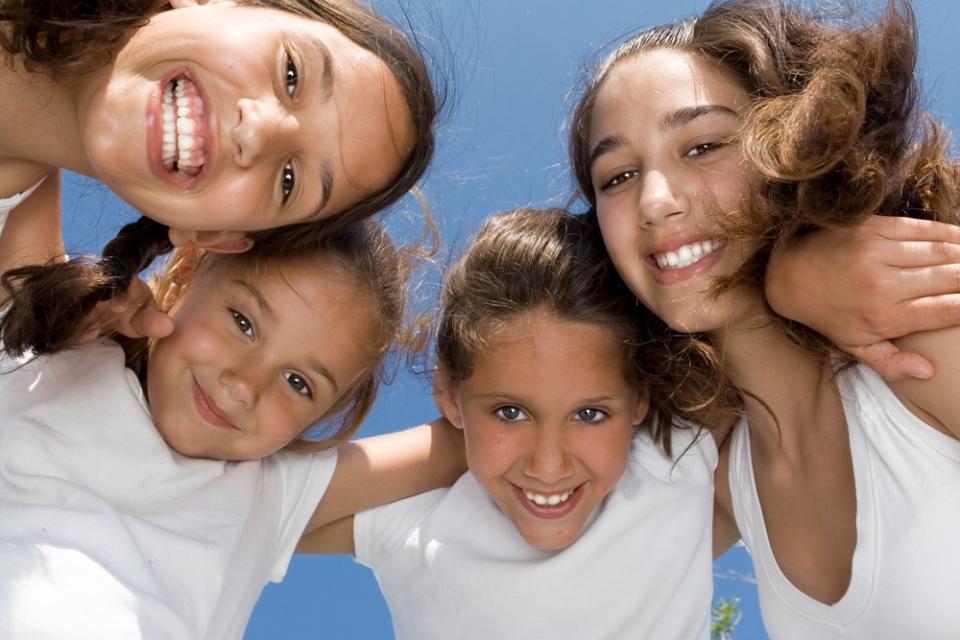 Group of youth in a circle