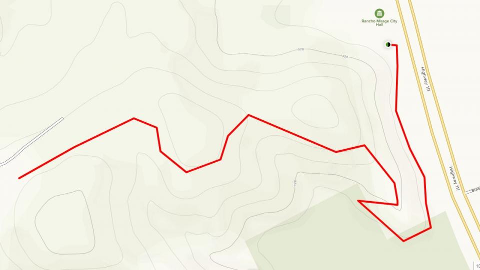 Image of map that  links to trail