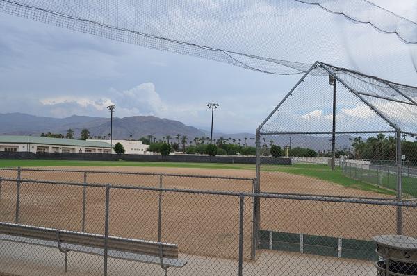 Photo of the baseball diamond