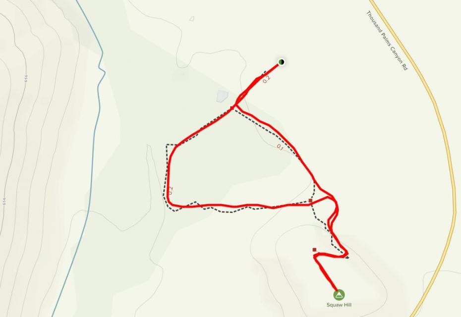 Image of map that  links to trail